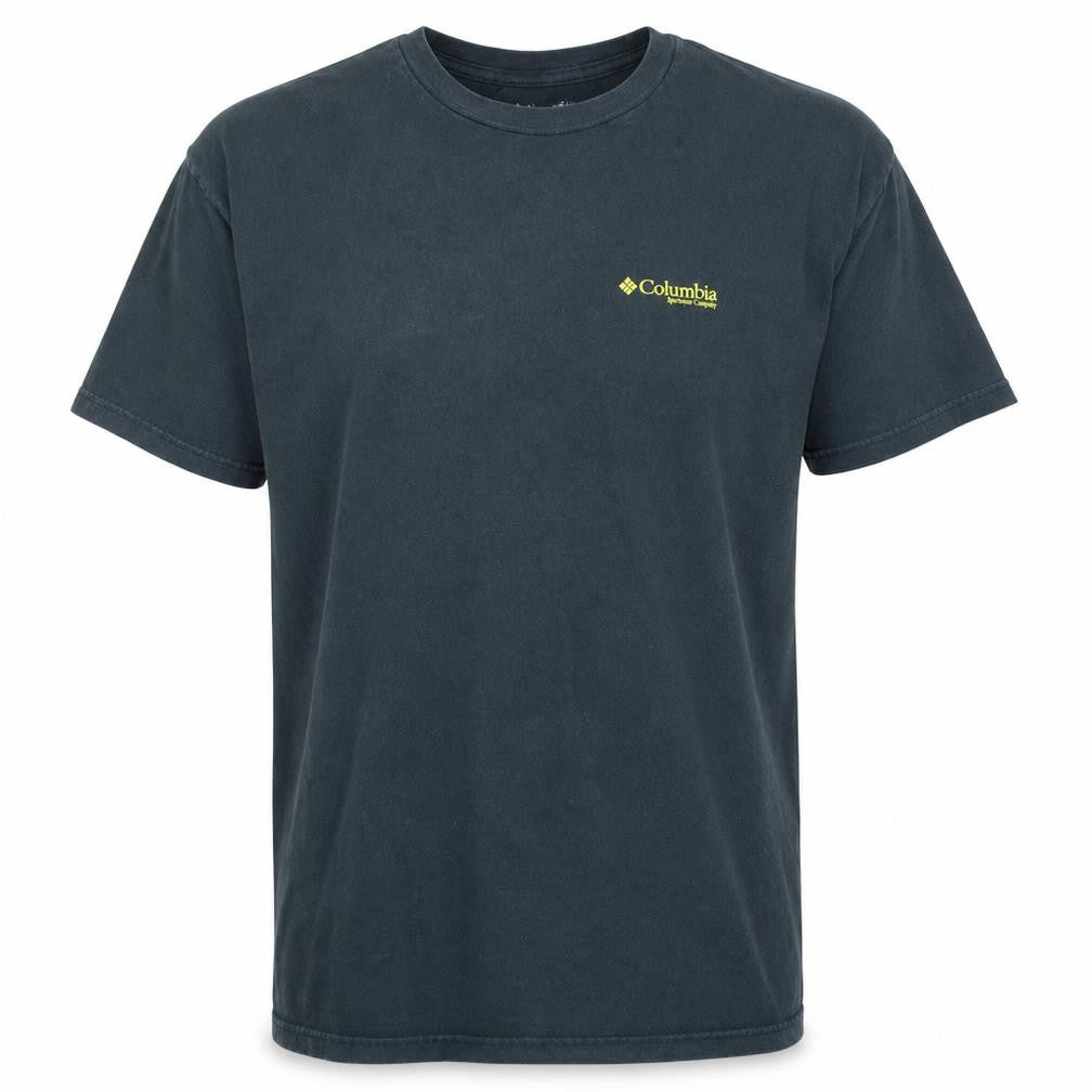 Columbia PFG Men's Black XL Cotton Crew Neck Short Sleeve T-Shirt