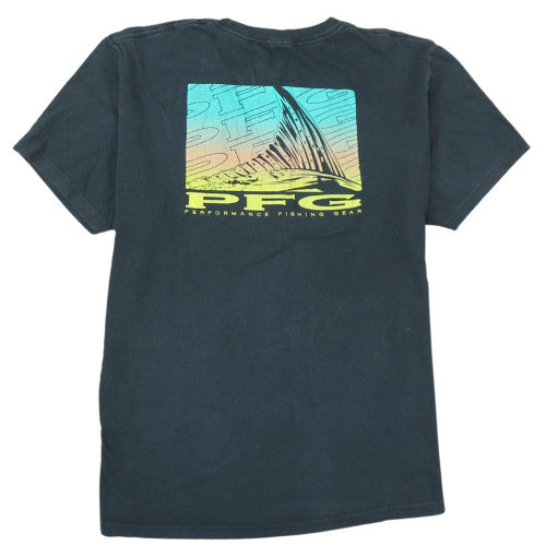 Columbia PFG Men's Black XL Cotton Crew Neck Short Sleeve T-Shirt