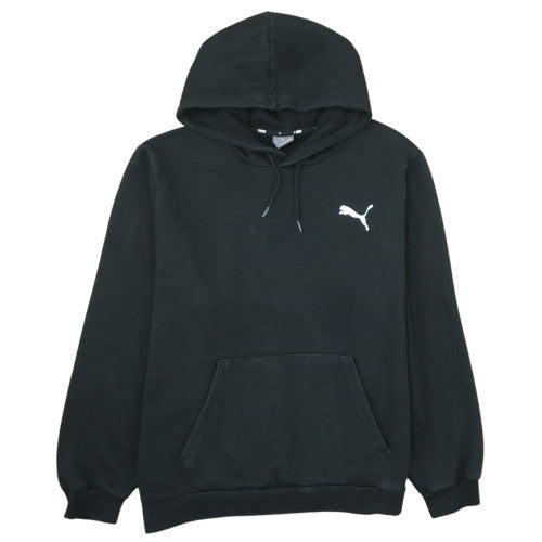 Puma Men's Black XXL Pullover Hoodie with Logo Detail