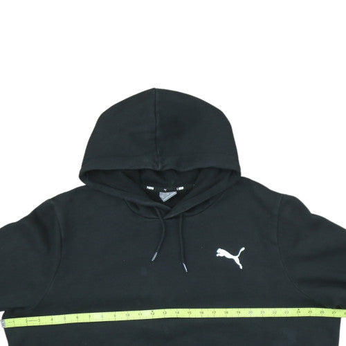 Puma Men's Black XXL Pullover Hoodie with Logo Detail