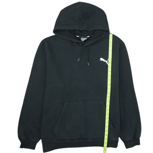 Puma Men's Black XXL Pullover Hoodie with Logo Detail