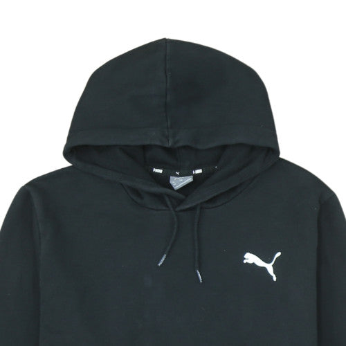 Puma Men's Black XXL Pullover Hoodie with Logo Detail