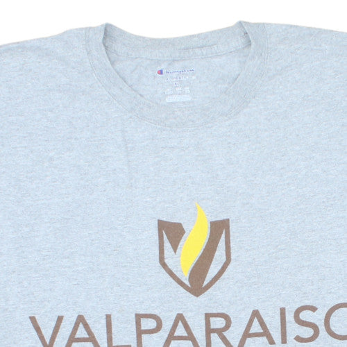 Champion Mens Grey XL Valparaiso University Engineering T-Shirt