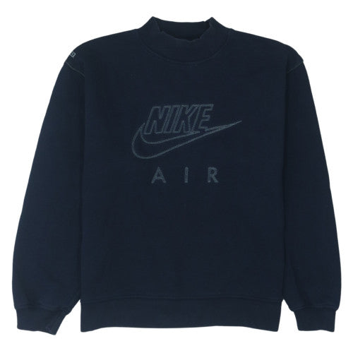 Nike Men's Blue Air Crew Neck Pullover Sweatshirt Size S