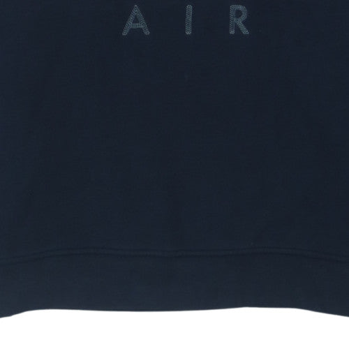 Nike Men's Blue Air Crew Neck Pullover Sweatshirt Size S