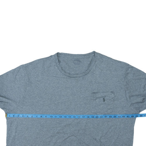 Ralph Lauren Men's Grey 3XL Big & Tall Cotton Crew Neck T-Shirt