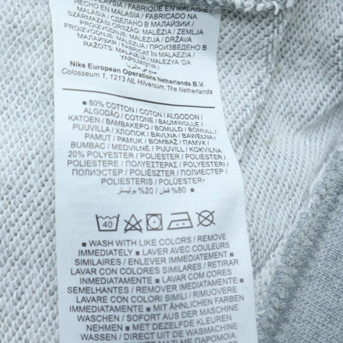 Nike Mens Grey Crew Neck Pullover Sweatshirt L