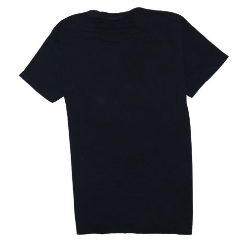 Levi's Men's Black Graphic Logo Crew Neck Cotton T-Shirt M
