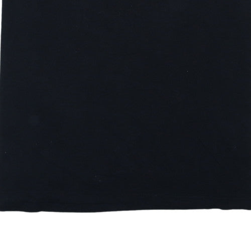 Levi's Men's Black Graphic Logo Crew Neck Cotton T-Shirt M