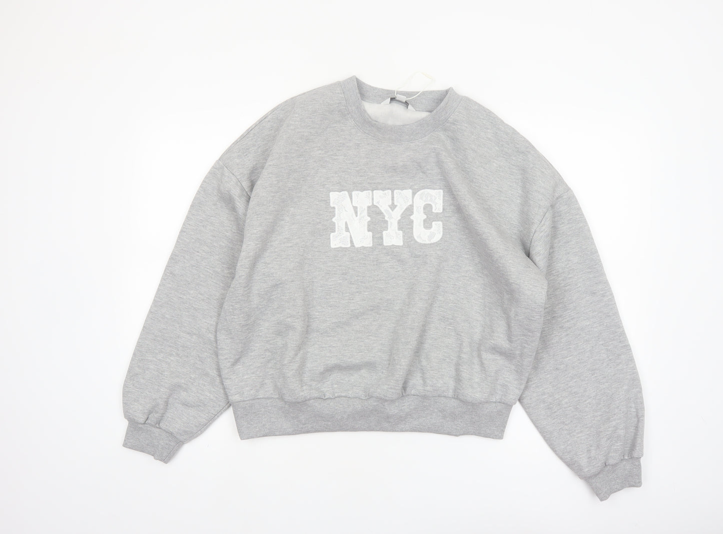 Marks and Spencer Womens Grey NYC Pullover Sweatshirt Size M