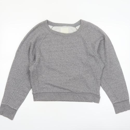 Levi's Women's Grey Crew Neck Pullover Sweatshirt Size S