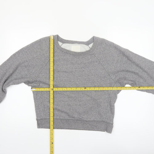 Levi's Women's Grey Crew Neck Pullover Sweatshirt Size S