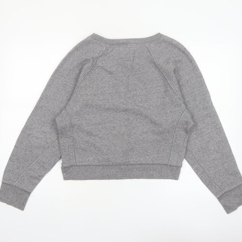 Levi's Women's Grey Crew Neck Pullover Sweatshirt Size S