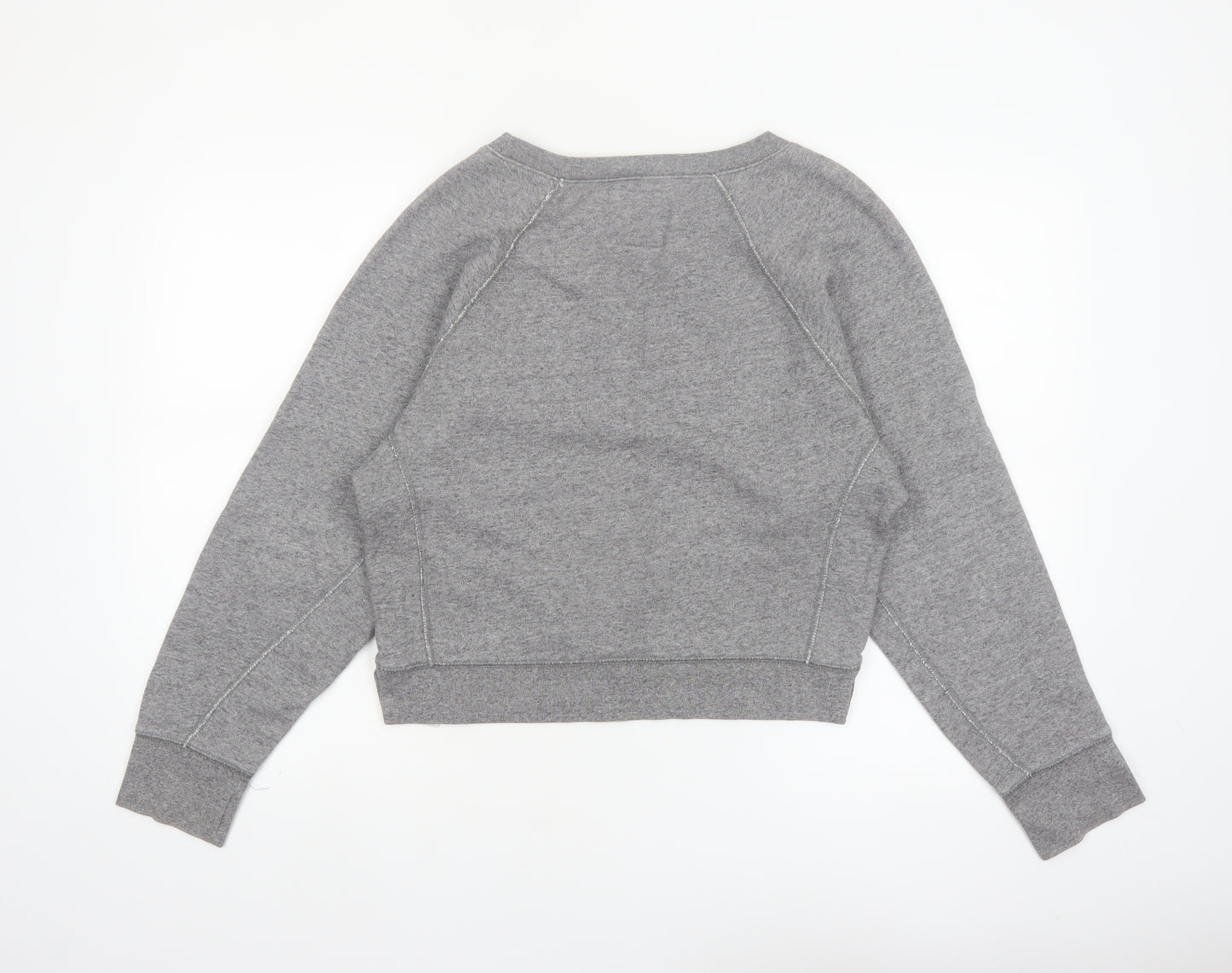 Levi's Women's Grey Crew Neck Pullover Sweatshirt Size S