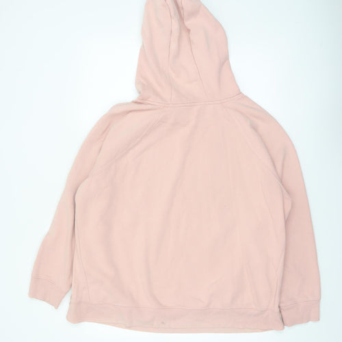 Next Women Pink Pullover Hoodie XL Cotton Blend Casual