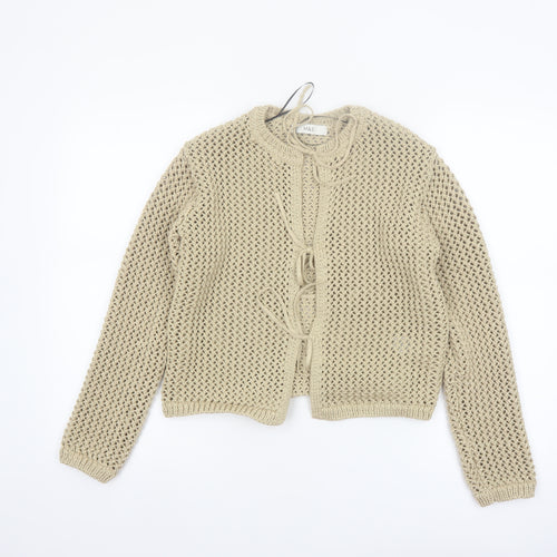 Marks and Spencer Women’s Beige Open Knit Cardigan Size S