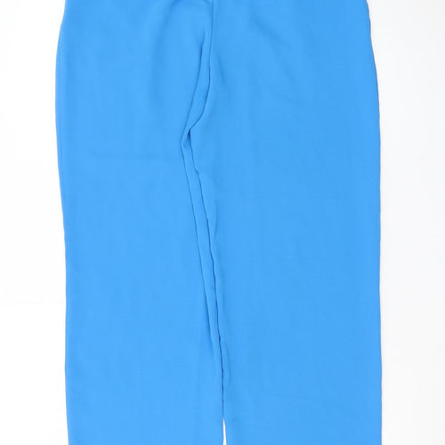 Farhi by Nicole Farhi Women's Blue Size 12 Straight Trousers