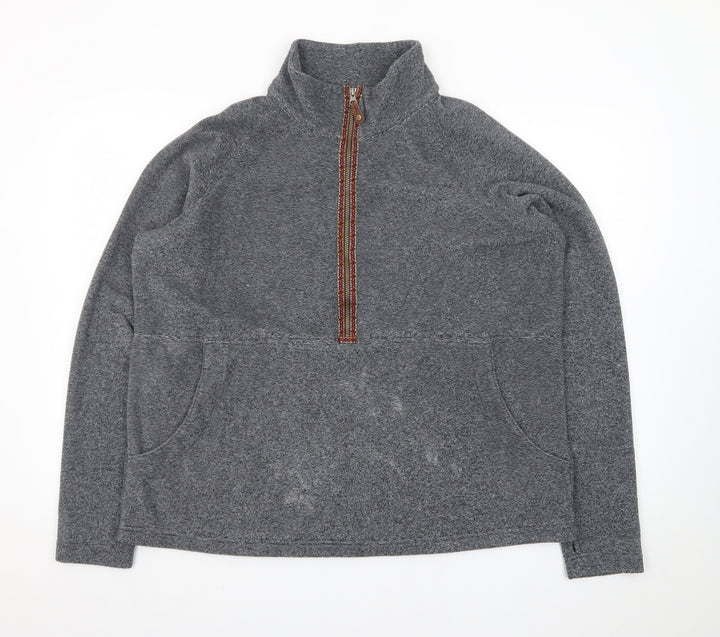 Sherpa Adventure Gear Men’s Grey XL 1/4 Zip Pullover Sweatshirt