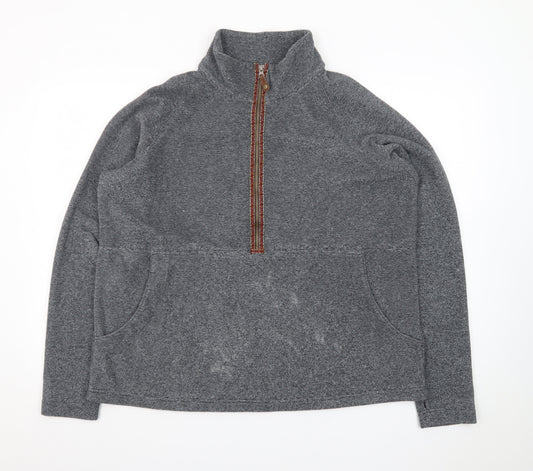 Sherpa Adventure Gear Men’s Grey XL 1/4 Zip Pullover Sweatshirt