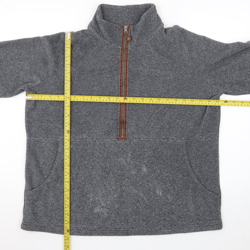 Sherpa Adventure Gear Men’s Grey XL 1/4 Zip Pullover Sweatshirt