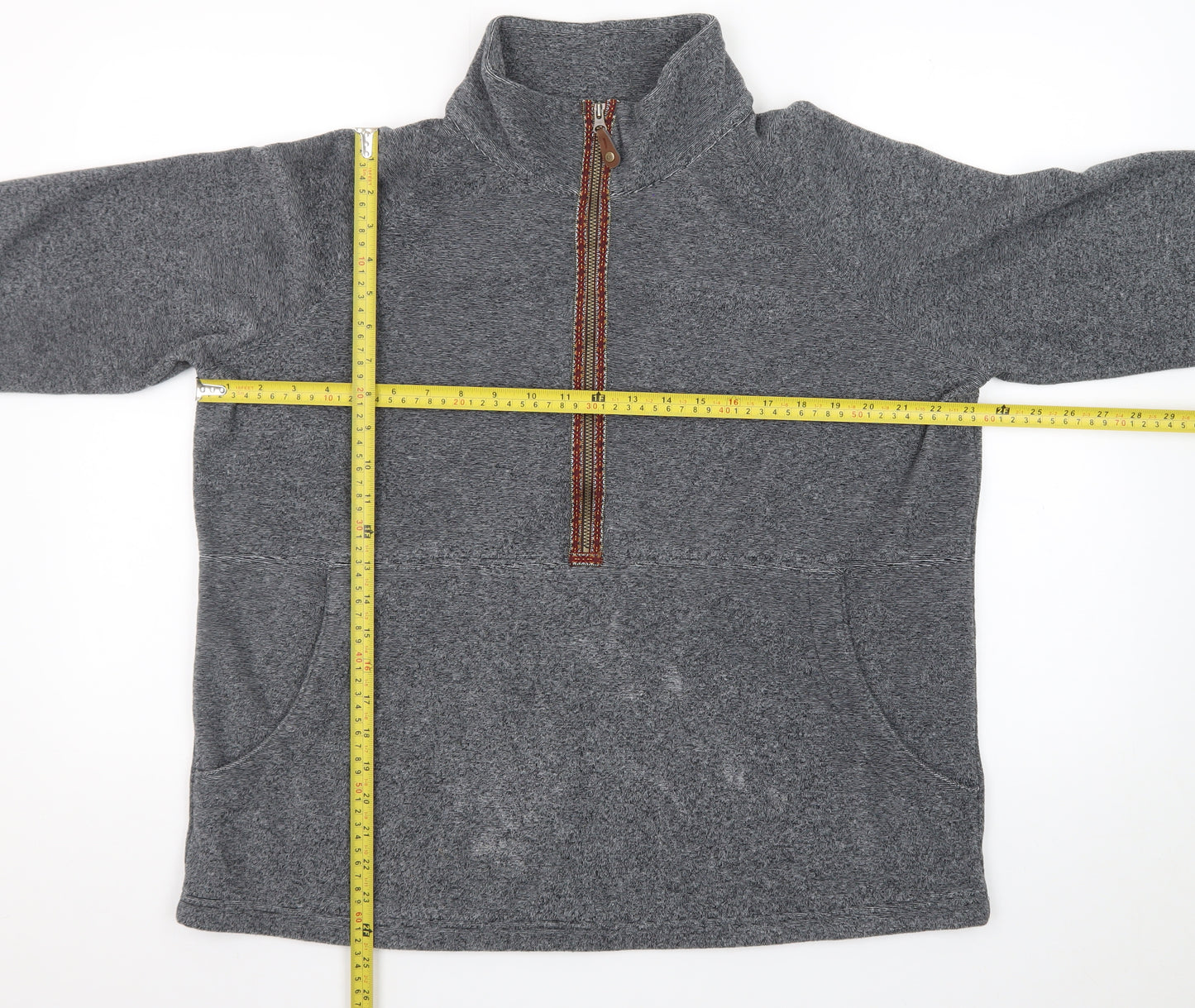 Sherpa Adventure Gear Men’s Grey XL 1/4 Zip Pullover Sweatshirt
