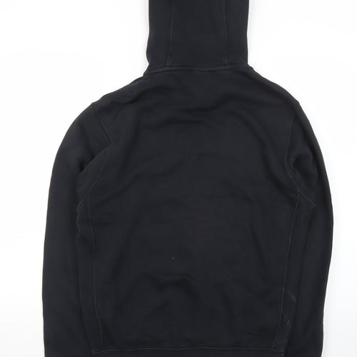 Nike Men's Black S Pullover Hoodie Just Do It Logo Fleece