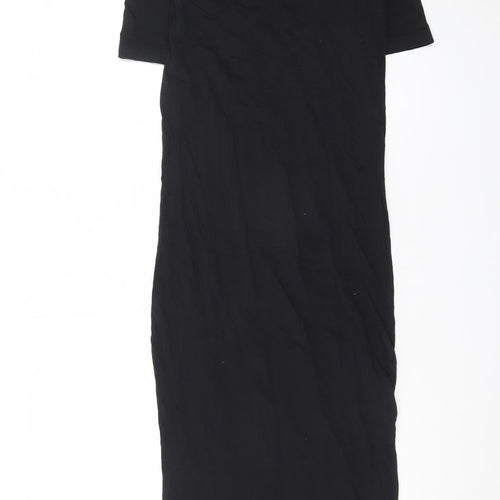 Vero Moda Women's Black Bodycon Midi Dress Size S