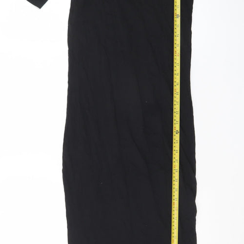 Vero Moda Women's Black Bodycon Midi Dress Size S