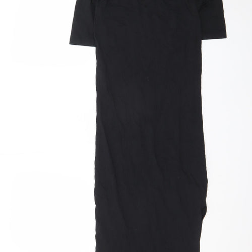 Vero Moda Women's Black Bodycon Midi Dress Size S