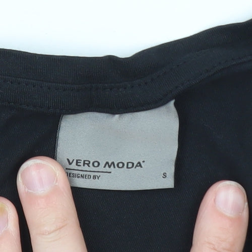 Vero Moda Women's Black Bodycon Midi Dress Size S