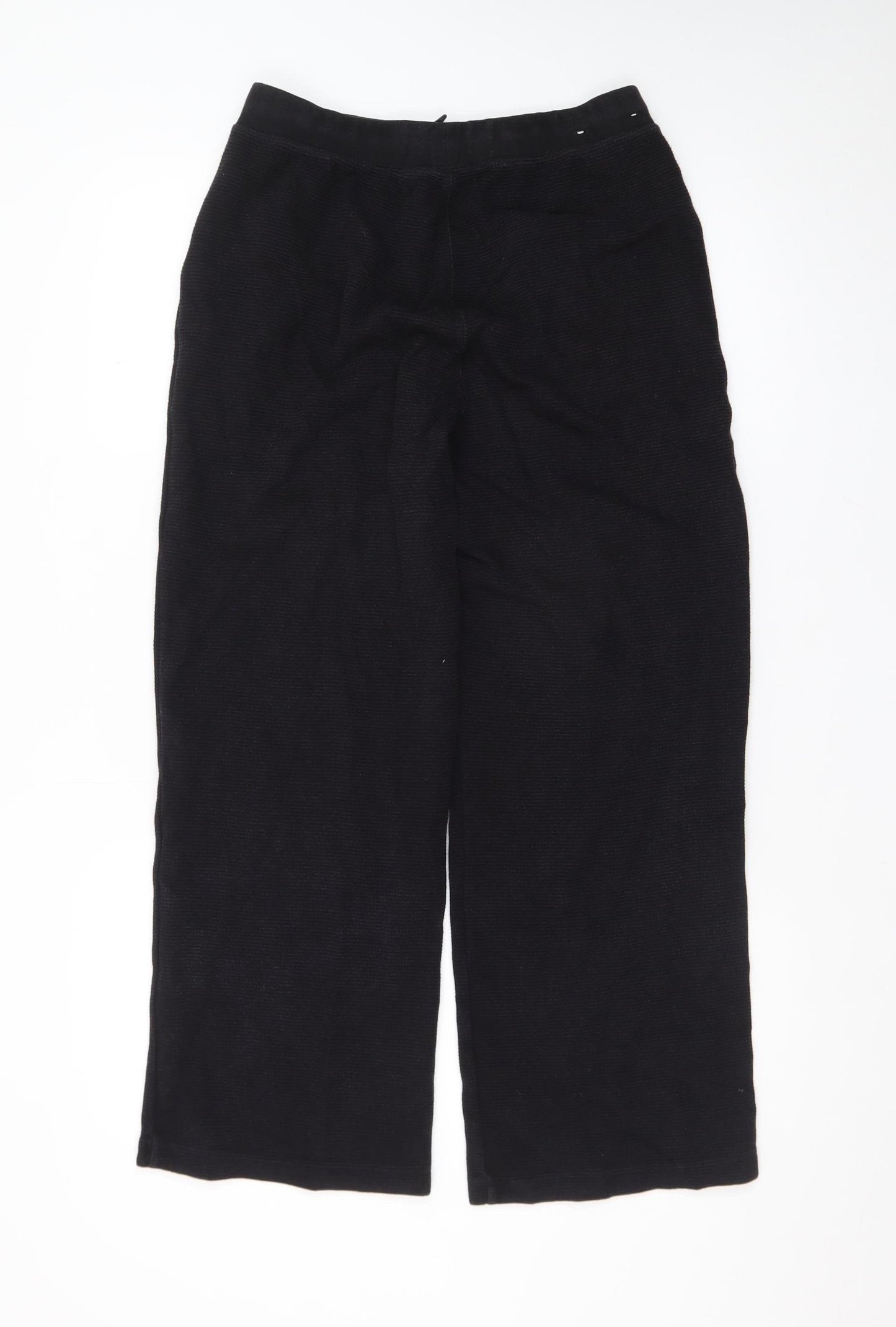 Uniqlo Men’s Black L Regular Fit Sweatpants with Elastic Waist