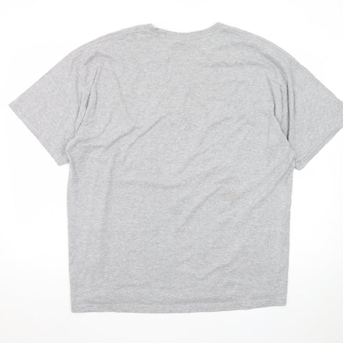 Gildan Men's Grey XL Football Sports Graphic T-Shirt