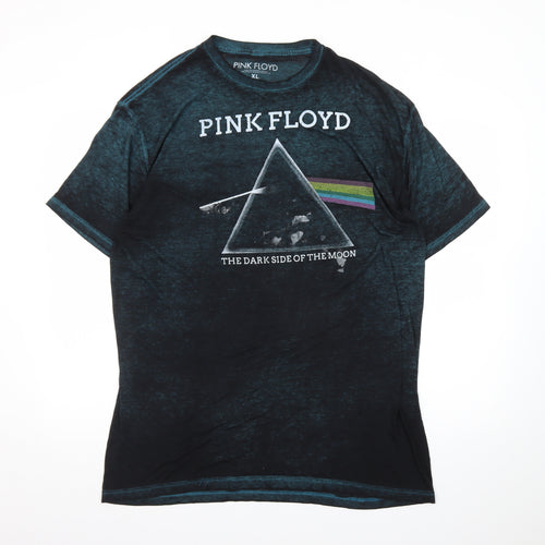 Pink Floyd Men's Black XL Band Graphic Rock T-Shirt