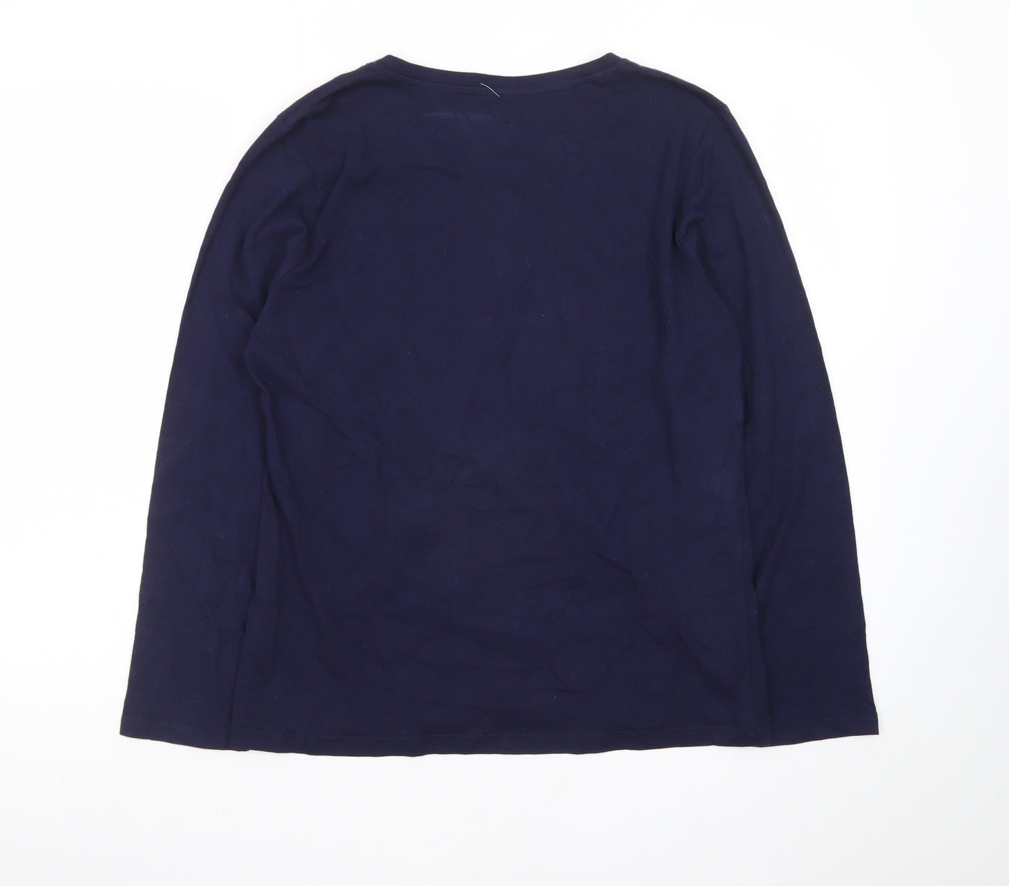 Vagary & Easy Men’s Blue Yellowstone Graphic Long Sleeve T-Shirt L