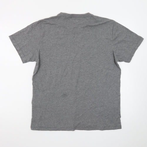Levi's Men's Grey Crew Neck Short Sleeve Classic Cotton T-Shirt M