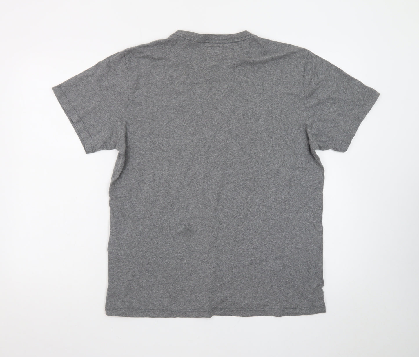 Levi's Men's Grey Crew Neck Short Sleeve Classic Cotton T-Shirt M