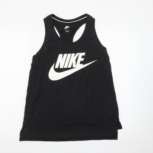 Nike Men's Black Sleeveless Sports T-Shirt Size M
