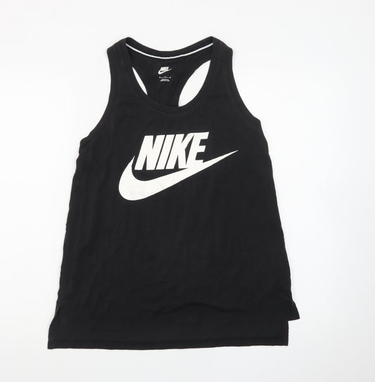 Nike Men's Black Sleeveless Sports T-Shirt Size M