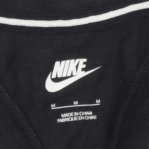 Nike Men's Black Sleeveless Sports T-Shirt Size M