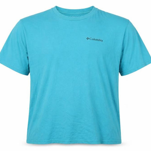 Columbia Men's Blue XL Graphic Cotton T-Shirt