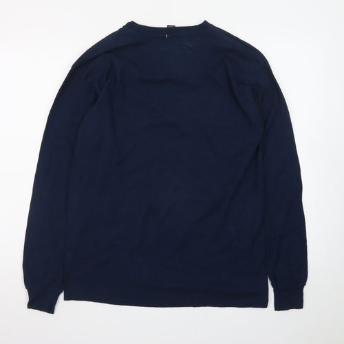 M&O Heavy Men's Navy University of British Columbia Long Sleeve T-Shirt Size M
