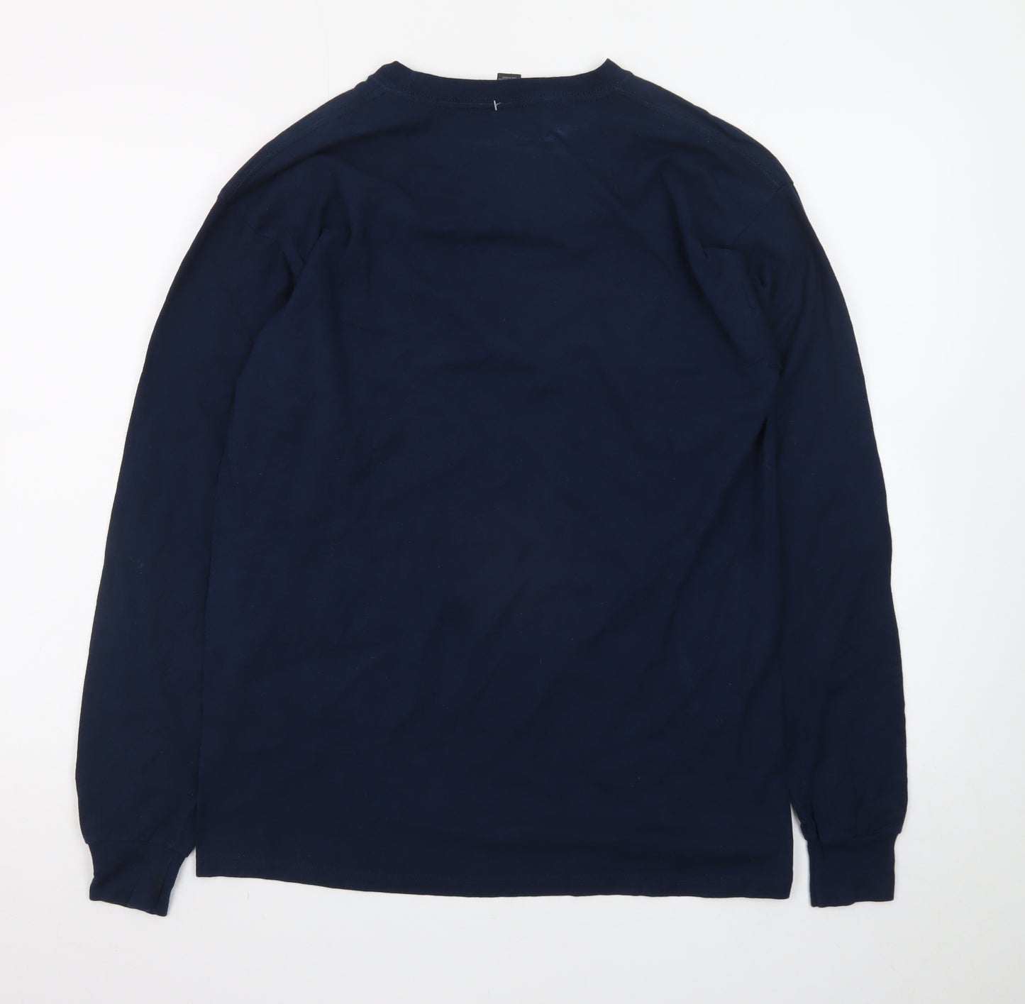 M&O Heavy Men's Navy University of British Columbia Long Sleeve T-Shirt Size M