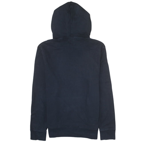 Levi's Men's Blue Pullover Hoodie M Logo Graphic Fleece Sweatshirt