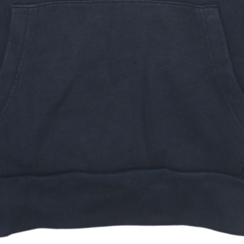 Levi's Men's Blue Pullover Hoodie M Logo Graphic Fleece Sweatshirt