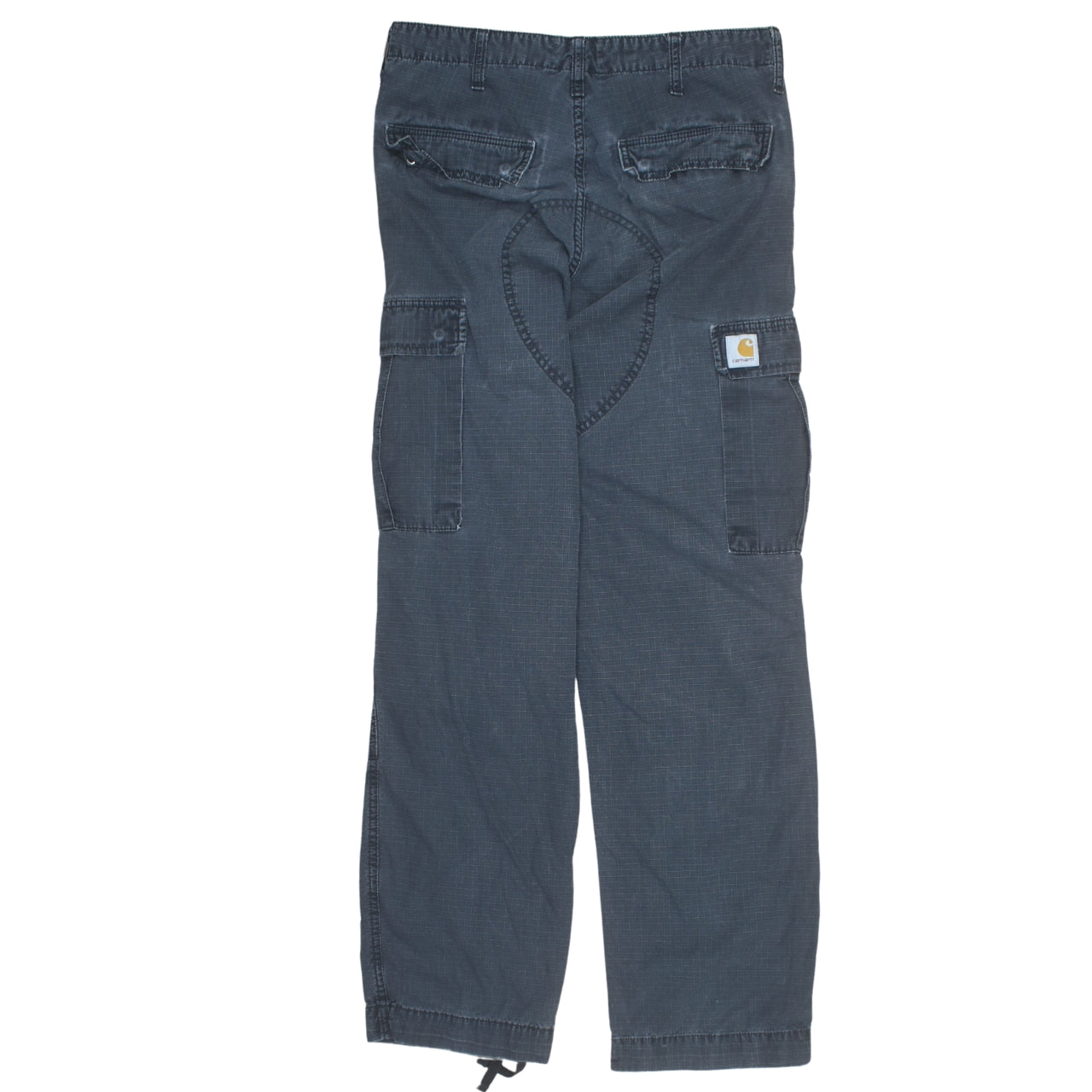 Carhartt Men’s Blue Regular Cargo Jeans 30x32 Cotton Canvas
