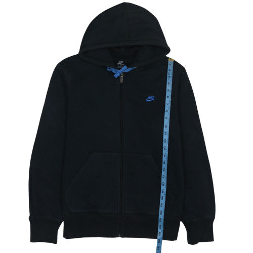 Nike Men's Black Full Zip Hoodie L Sportswear Fleece