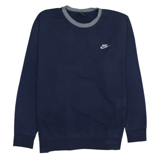 Nike Mens Blue XL Crew Neck Pullover Sweatshirt