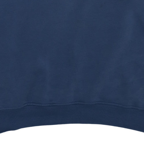 Adidas Mens Blue Large Crew Neck Pullover Sweatshirt