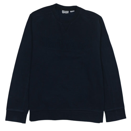 Timberland Women's Navy Crew Neck Pullover Sweatshirt Size M