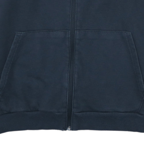Under Armour Men's Black Full Zip Hoodie L Relaxed Fit Fleece